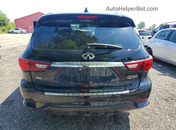 5N1DL0MM8LC514988 2020 INFINITI QX60 Black Вид ззаду