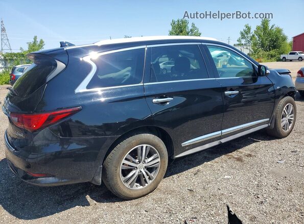 5N1DL0MM8LC514988 2020 INFINITI QX60 Black Задня права чверть