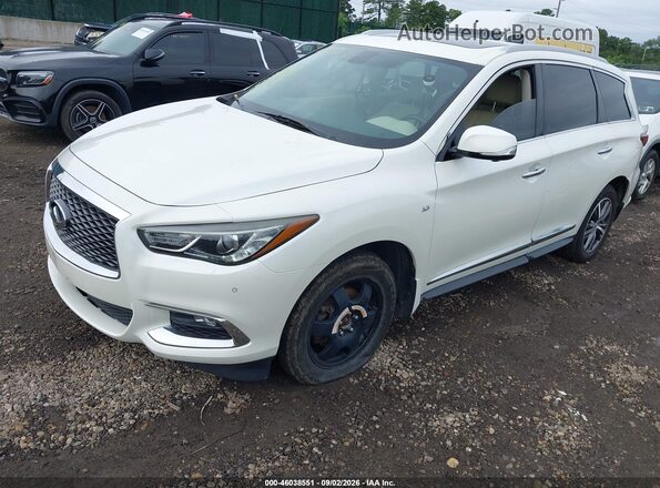 5N1DL0MM9HC550230 2017 INFINITI QX60 White Przód lewy
