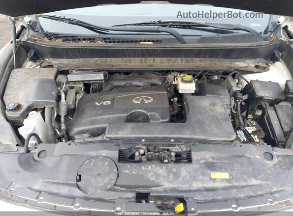 5N1DL0MM9HC550230 2017 INFINITI QX60 White Widok z tyłu