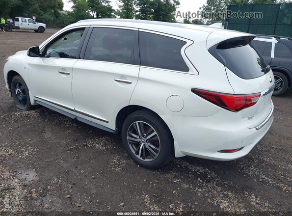5N1DL0MM9HC550230 2017 INFINITI QX60 White Tył lewy