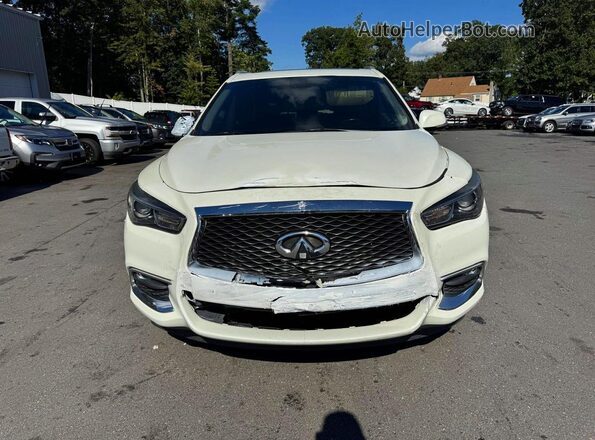 5N1DL0MM9HC553922 2017 INFINITI QX60 White Vista trasera