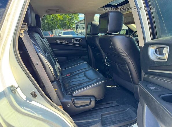 5N1DL0MM9HC553922 2017 INFINITI QX60 White Vista del salpicadero