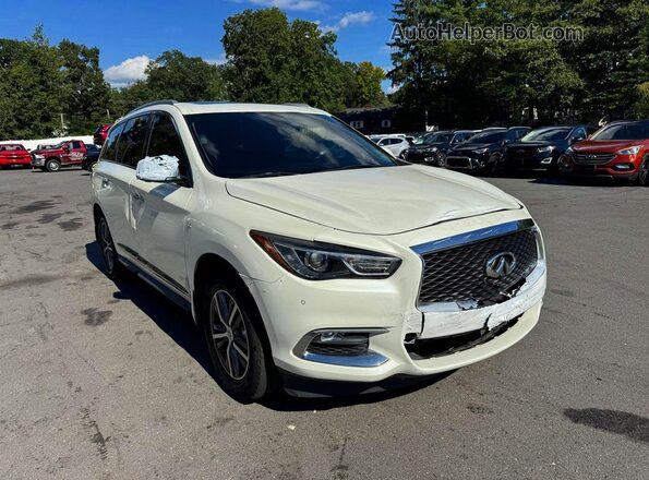 5N1DL0MM9HC553922 2017 INFINITI QX60 White Delantero derecho