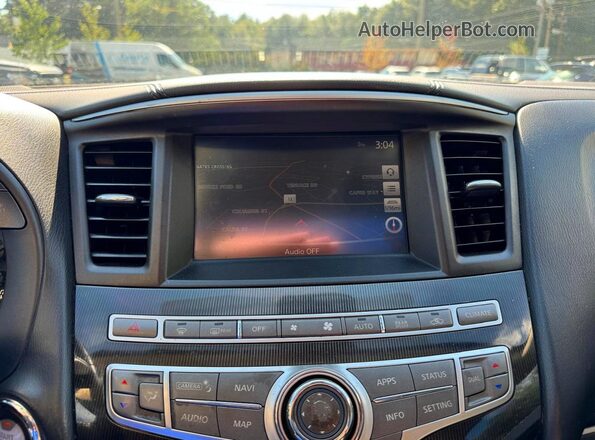 5N1DL0MM9HC553922 2017 INFINITI QX60 White Vista de la etiqueta del VIN