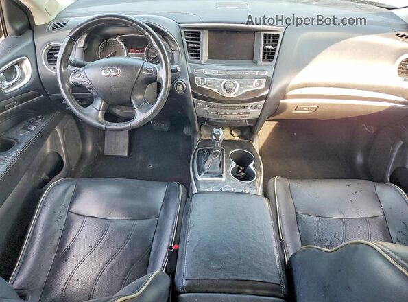 5N1DL0MM9JC509070 2018 INFINITI QX60 Black წინა პანელის ხედი
