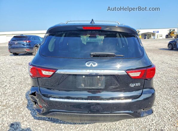 5N1DL0MM9JC509070 2018 INFINITI QX60 Black უკანა ხედი