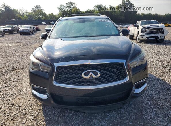5N1DL0MM9JC509070 2018 INFINITI QX60 Black წინა ხედი