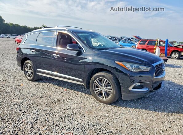 5N1DL0MM9JC509070 2018 INFINITI QX60 Black წინა მარჯვენა