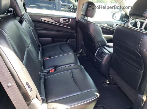 5N1DL0MMXKC520435 2019 INFINITI QX60 Black Vista interior trasera
