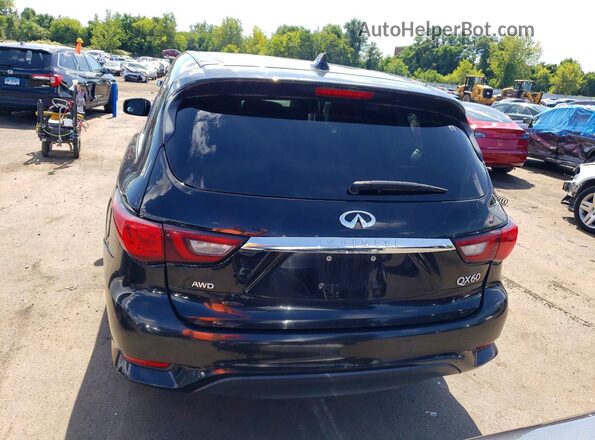 5N1DL0MMXKC520435 2019 INFINITI QX60 Black Vista trasera