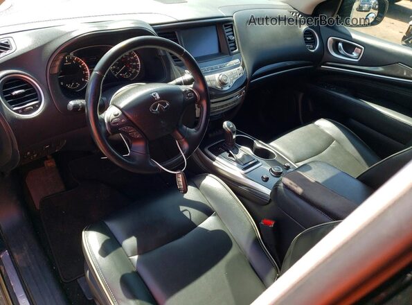 5N1DL0MMXKC520435 2019 INFINITI QX60 Black Vista del salpicadero
