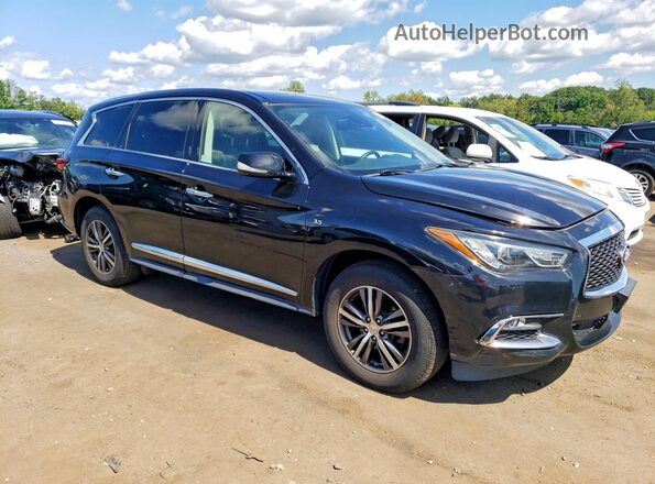5N1DL0MMXKC520435 2019 INFINITI QX60 Black Delantero derecho