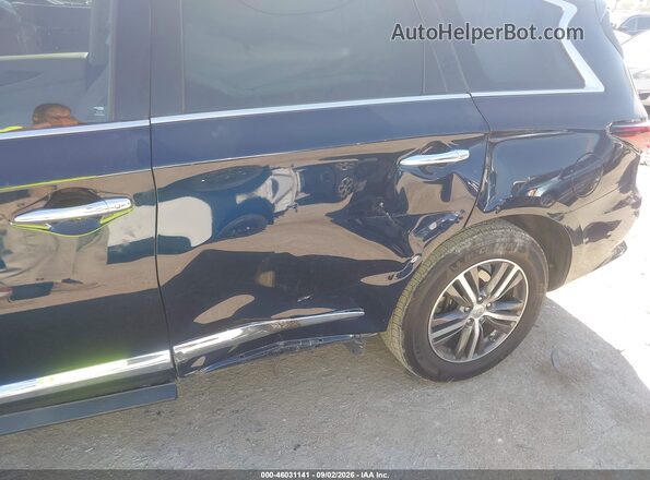 5N1DL0MN0JC524467 2018 INFINITI QX60 Blue Vista frontal