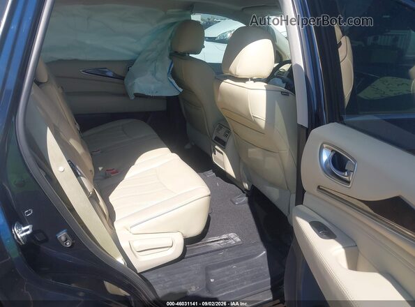 5N1DL0MN0JC524467 2018 INFINITI QX60 Blue Vista de la etiqueta del VIN