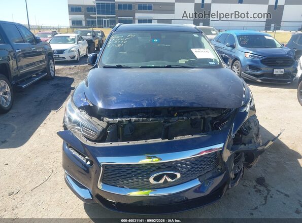 5N1DL0MN0JC524467 2018 INFINITI QX60 Blue Vista del cuadro de instrumentos