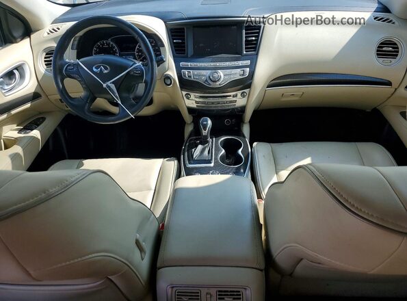 5N1DL0MN0LC519949 2020 INFINITI QX60 White წინა პანელის ხედი