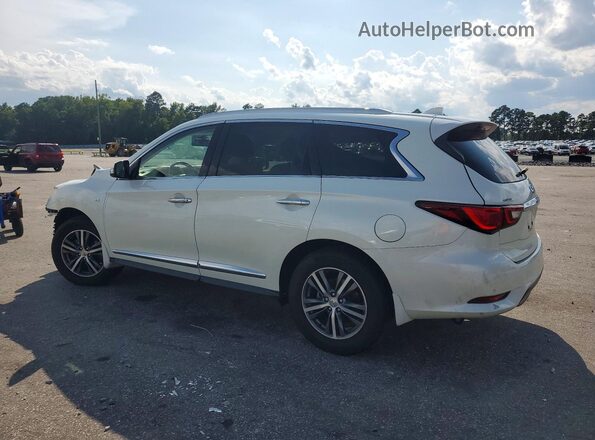 5N1DL0MN0LC519949 2020 INFINITI QX60 White უკანა მარცხენა