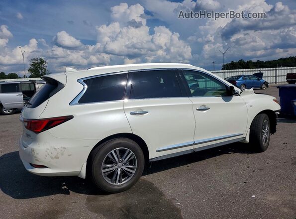 5N1DL0MN0LC519949 2020 INFINITI QX60 White უკანა მარჯვენა