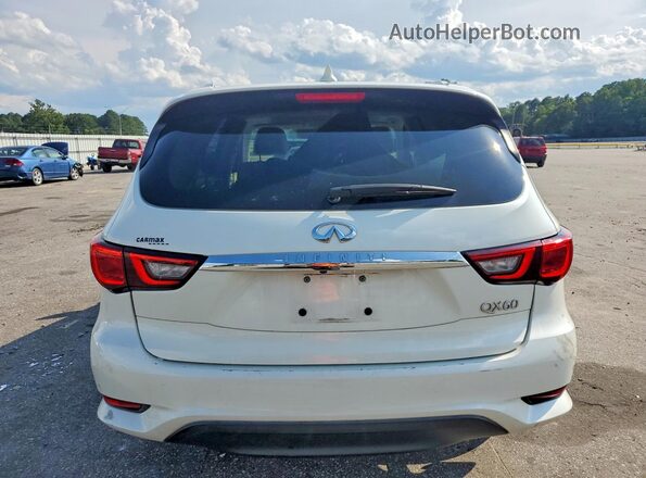 5N1DL0MN0LC519949 2020 INFINITI QX60 White უკანა ხედი