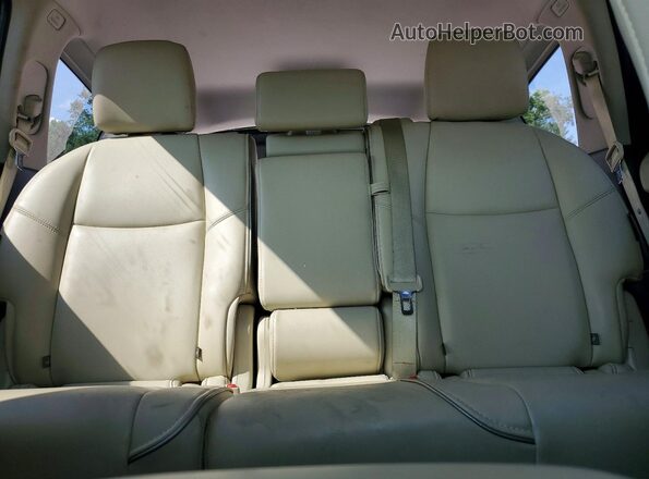 5N1DL0MN0LC519949 2020 INFINITI QX60 White უკანა სავარძლების ხედი