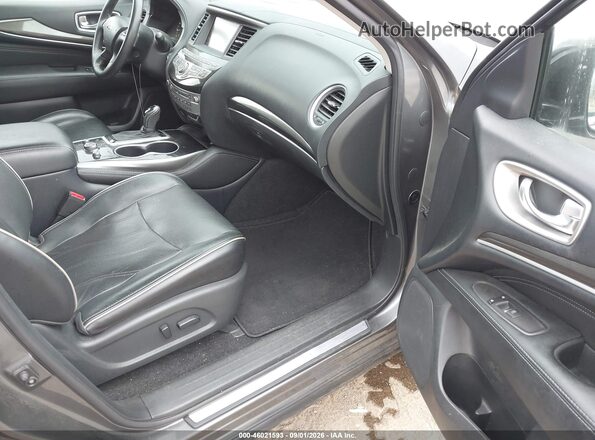 5N1DL0MN1JC504518 2018 INFINITI QX60 Gray Սալոնի դիմացի տեսք