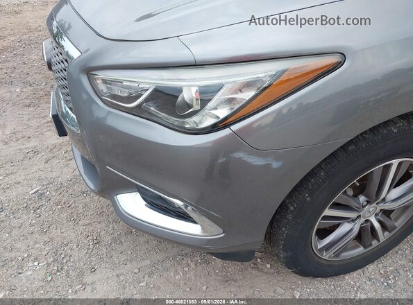 5N1DL0MN1JC504518 2018 INFINITI QX60 Gray Դիմացի տեսք