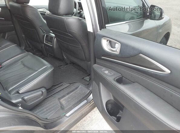 5N1DL0MN1JC504518 2018 INFINITI QX60 Gray VIN կոդի պիտակի տեսք