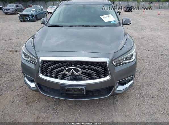 5N1DL0MN1JC504518 2018 INFINITI QX60 Gray Սարքավորումների վահանակի տեսք