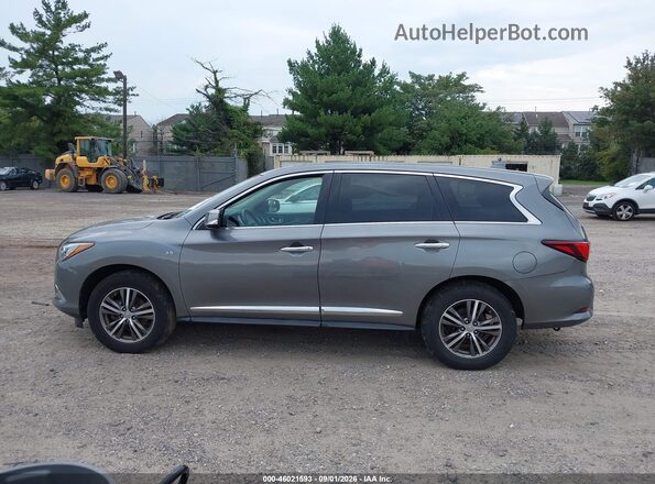 5N1DL0MN1JC504518 2018 INFINITI QX60 Gray Սալոնի 360 աստիճան տեսք