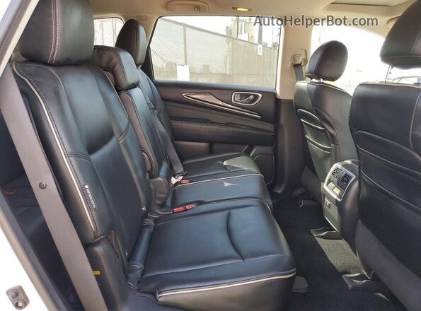 5N1DL0MN1KC556670 2019 INFINITI QX60 Белый Вид задней части салона