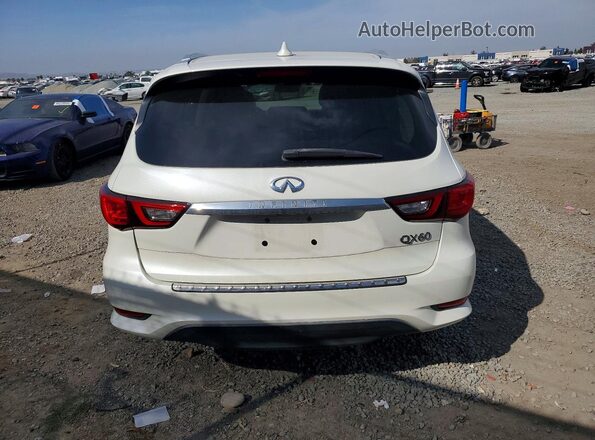 5N1DL0MN1KC556670 2019 INFINITI QX60 Белый Вид сзади