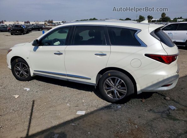 5N1DL0MN1KC556670 2019 INFINITI QX60 Белый Задняя левая четверть