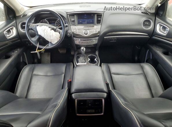 5N1DL0MN1KC556670 2019 INFINITI QX60 Белый Вид панели приборов