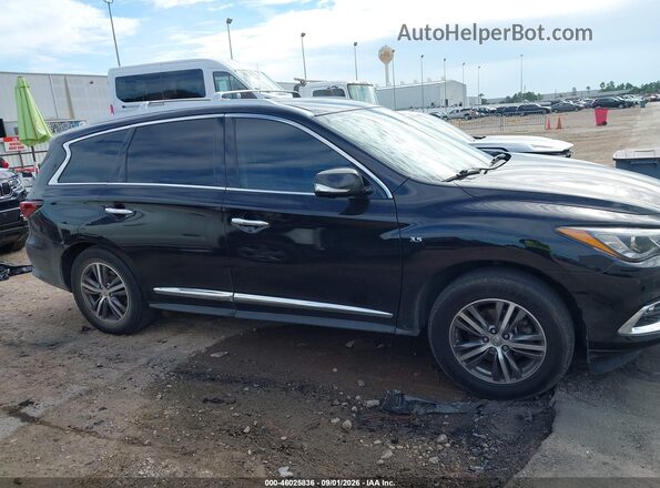 5N1DL0MN2KC524309 2019 INFINITI QX60 Black Սալոնի հետևի տեսք