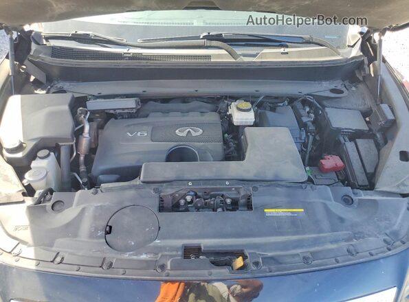 5N1DL0MN4HC527866 2017 INFINITI QX60 Black ძრავის განყოფილების ხედი
