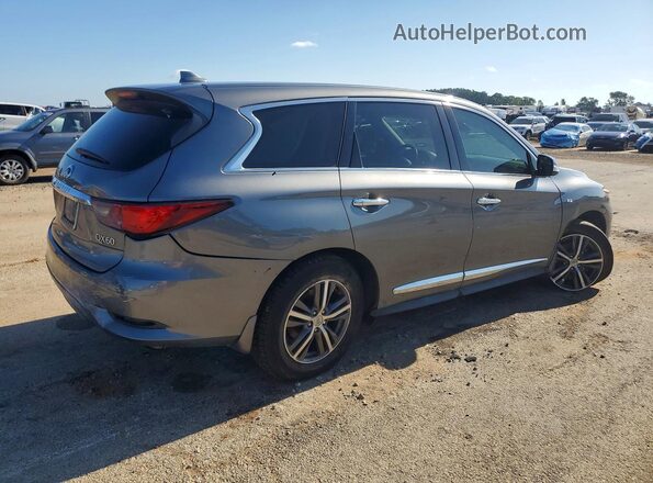 5N1DL0MN4KC554525 2019 INFINITI QX60 Gray Trasero derecho