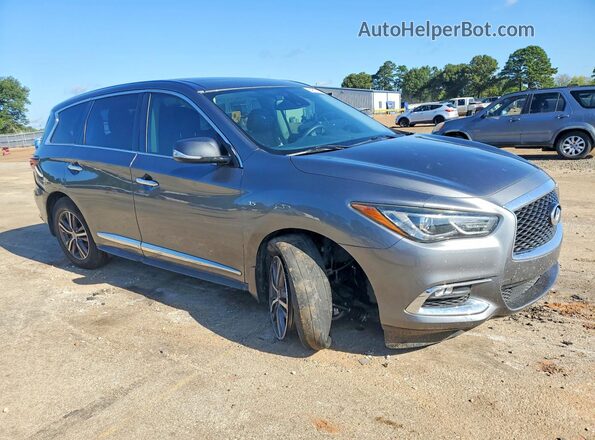 5N1DL0MN4KC554525 2019 INFINITI QX60 Gray Delantero derecho