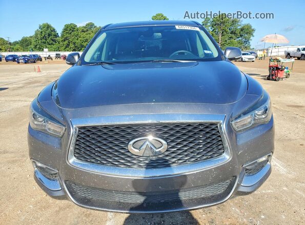 5N1DL0MN4KC554525 2019 INFINITI QX60 Gray Vista frontal
