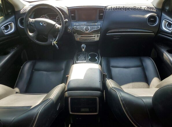 5N1DL0MN4KC554525 2019 INFINITI QX60 Gray Vista del salpicadero