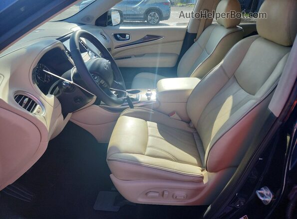 5N1DL0MN4LC536009 2020 INFINITI QX60 Blue Front interior view