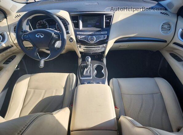5N1DL0MN4LC536009 2020 INFINITI QX60 Blue Dashboard view