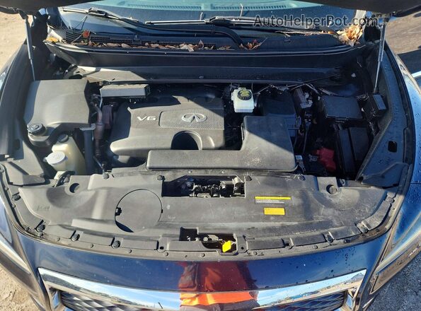 5N1DL0MN4LC536009 2020 INFINITI QX60 Blue Engine compartment view