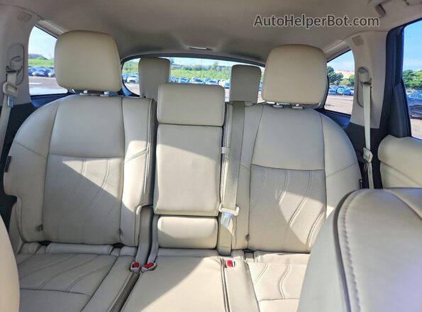 5N1DL0MN4LC536009 2020 INFINITI QX60 Blue Rear seats view