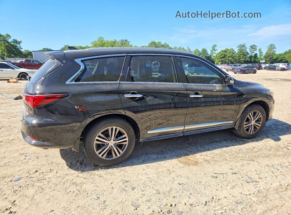 5N1DL0MN4LC536186 2020 INFINITI QX60 Black Задня права чверть