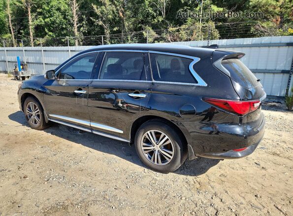5N1DL0MN4LC536186 2020 INFINITI QX60 Black Задня ліва чверть