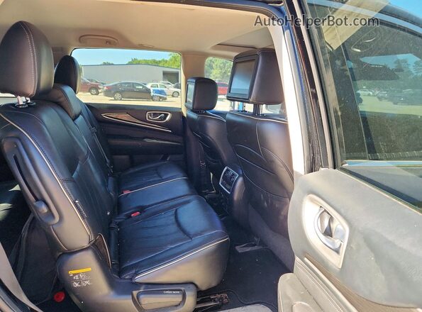 5N1DL0MN4LC536186 2020 INFINITI QX60 Black Вид задньої частини салону
