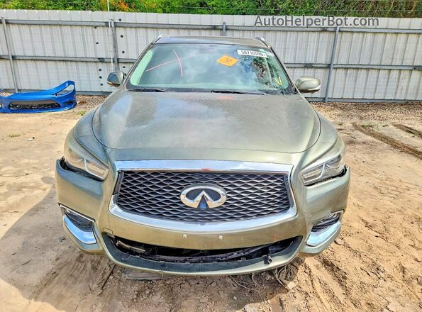 5N1DL0MN5HC501714 2017 INFINITI QX60 Green Vista frontal