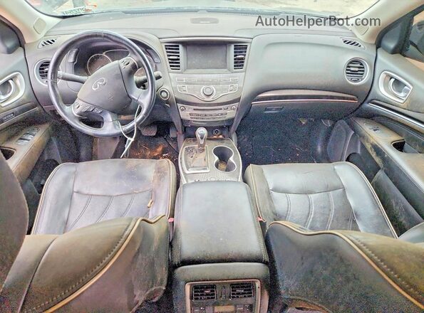 5N1DL0MN5HC501714 2017 INFINITI QX60 Green Vista del salpicadero