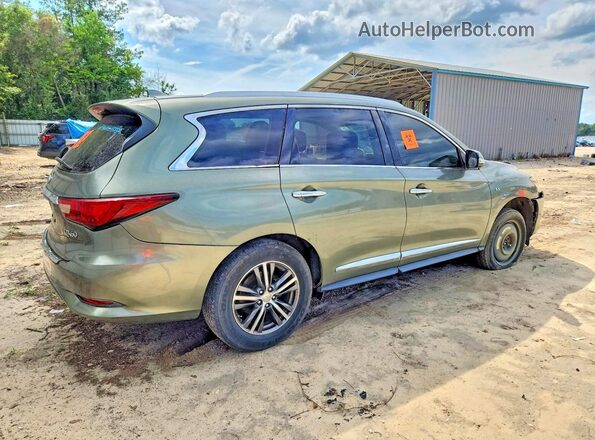 5N1DL0MN5HC501714 2017 INFINITI QX60 Green Trasero derecho